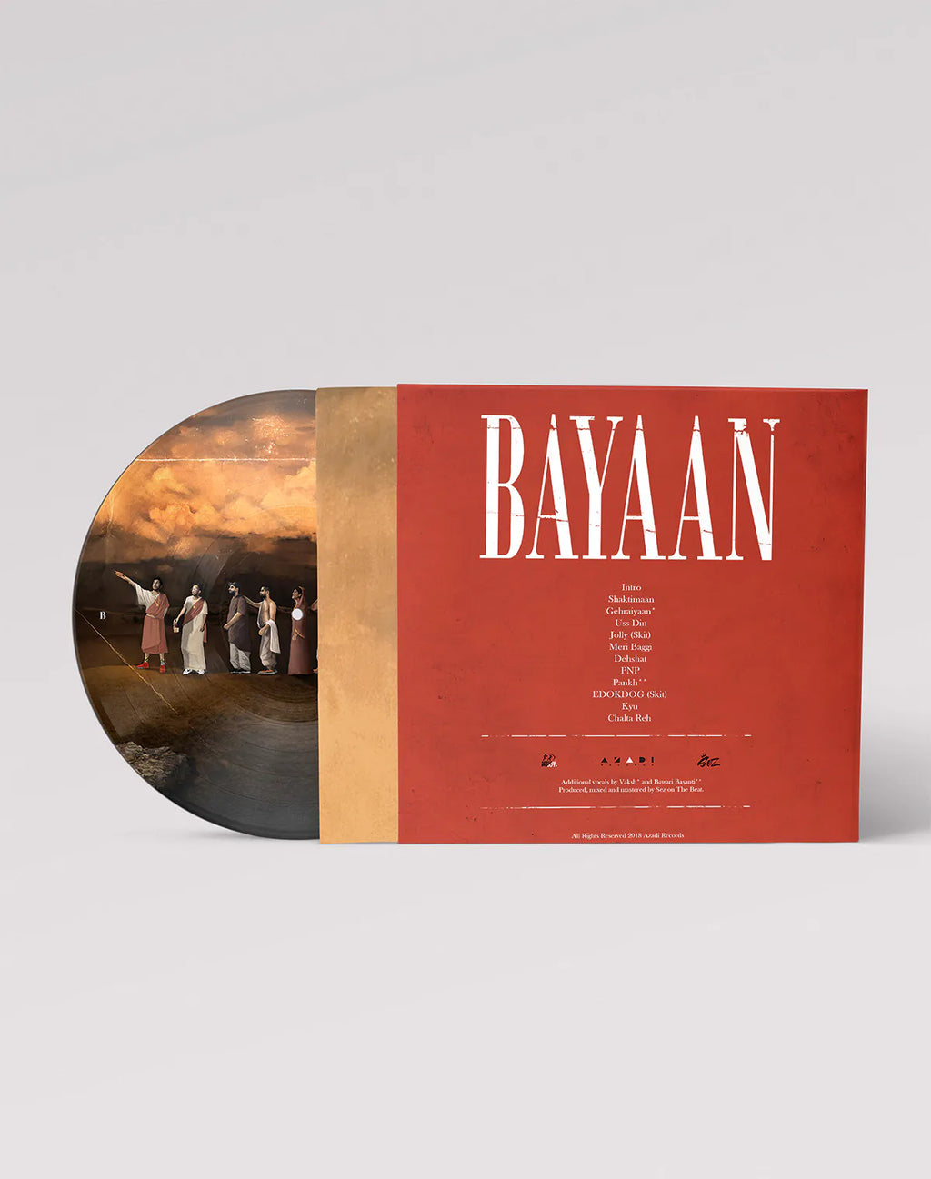 BAYAAN 12" PICTURE DISK SIGNED VINYL (SMVI-002)
