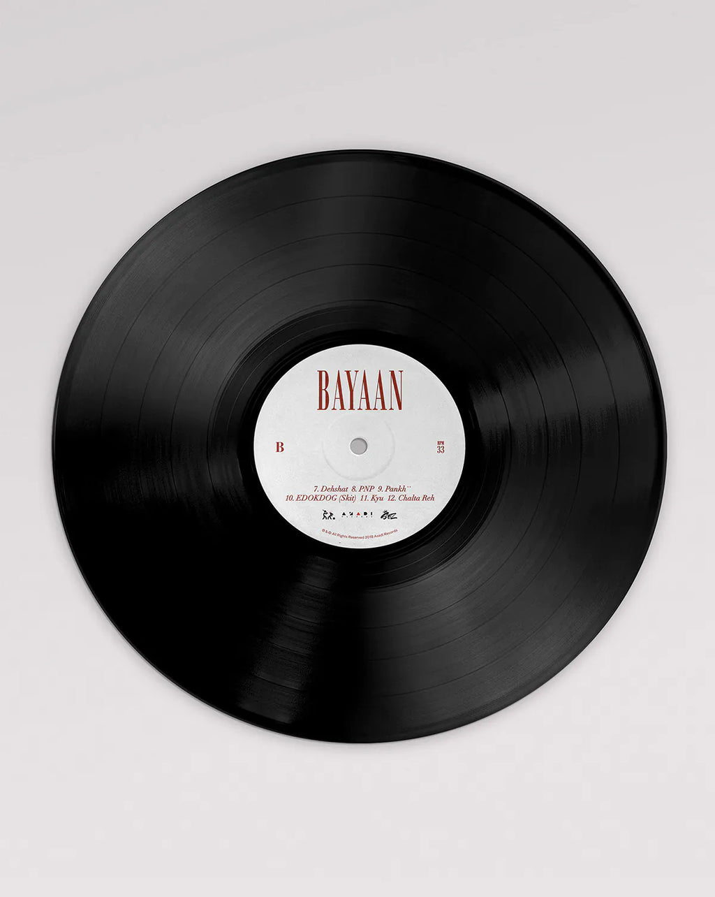 BAYAAN 12" VINYL BLACK EDITION (SMVI-001)