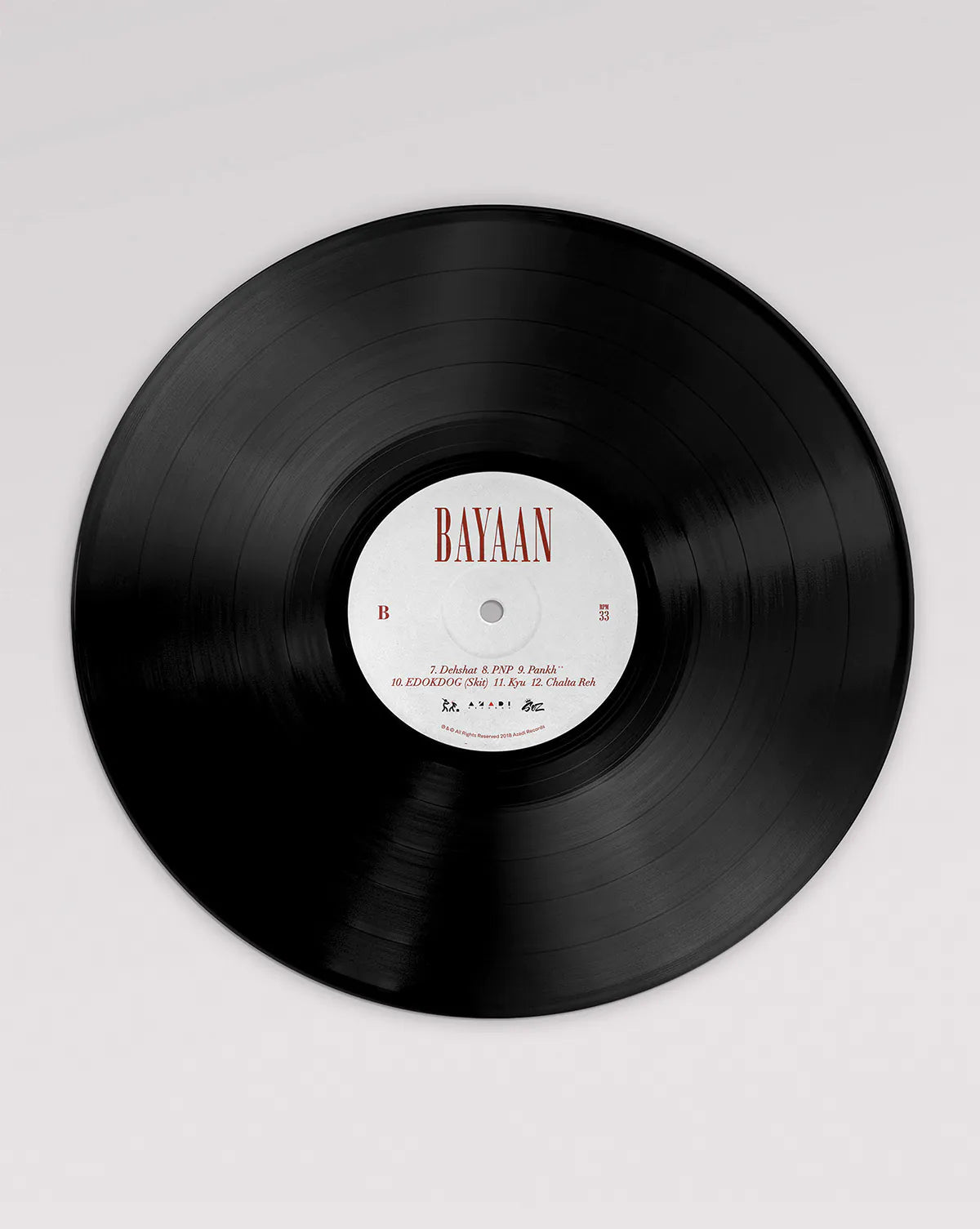 BAYAAN 12" VINYL BLACK EDITION (SMVI-001)